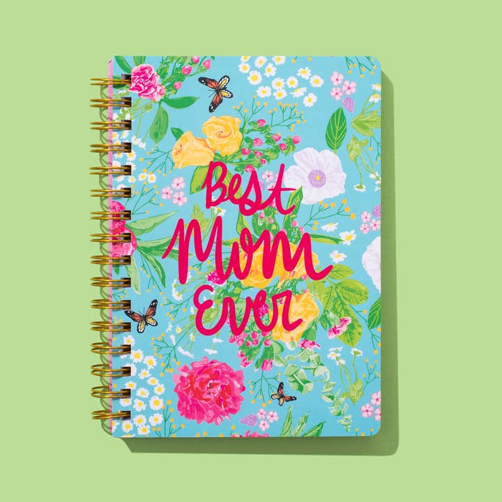 Carnet à spirale Meilleure Maman de tous les temps - Min. 4 (NBK-27) pour la vente par Taylor Elliott Designs