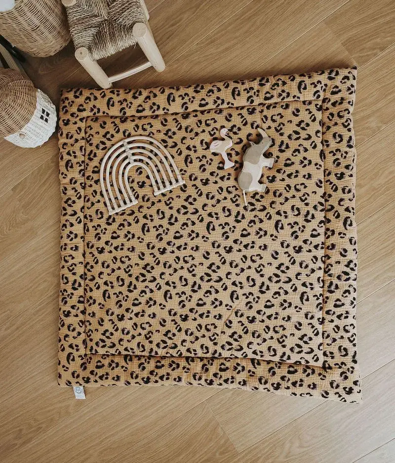 Manufacture des bébés français - Wholesale Speelmat - Kinderen en baby - Speelkleed met luipaardprint5