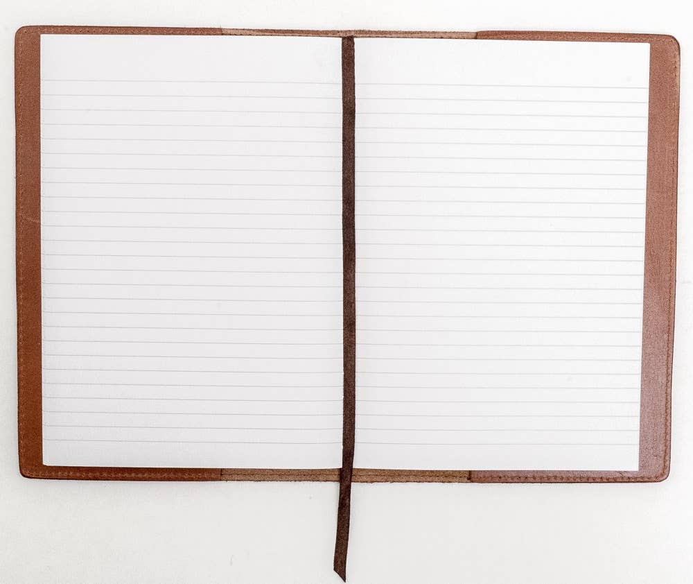 Vevoke - Wholesale Notebook - A5 Notebook with Leather Jacket-Tan3