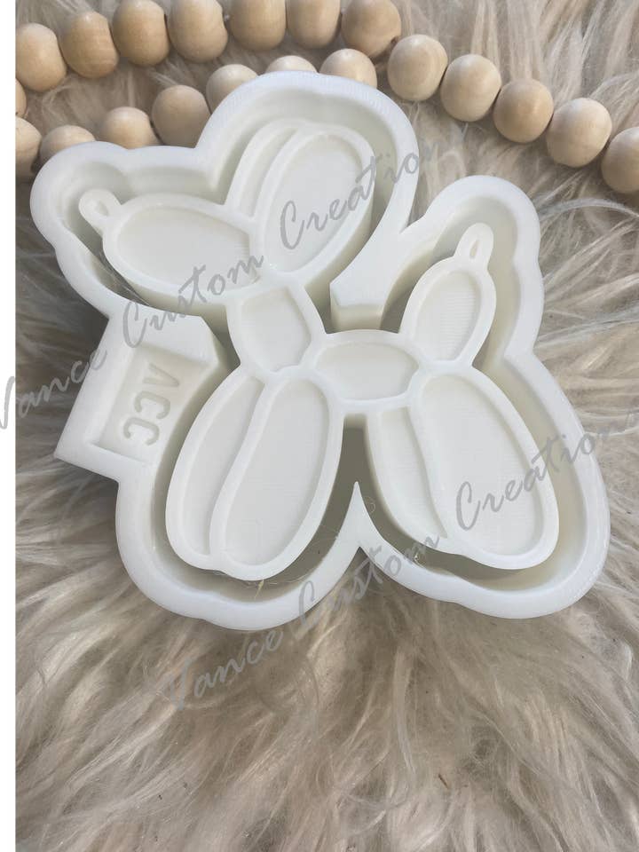 Molde de silicona para perro globo para venta al por mayor de Vance Custom Creations