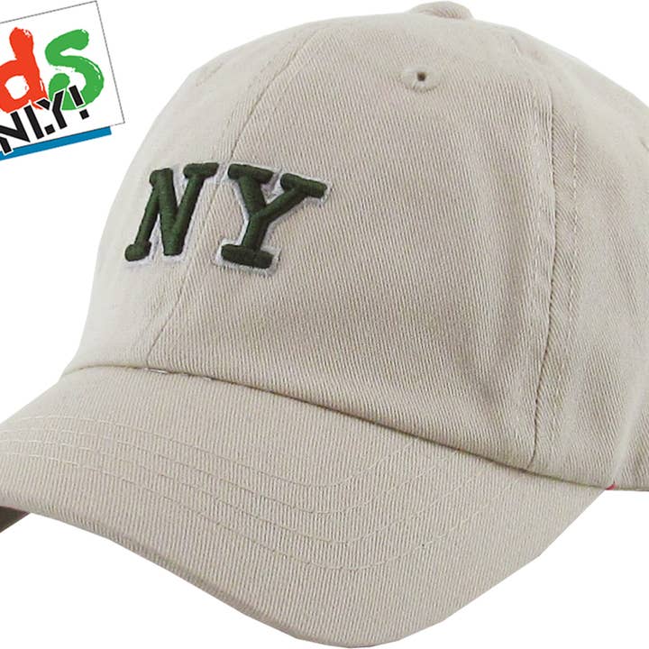 KBETHOS - Wholesale Baseball Cap - Kids - Kids NY Low Profile Cotton Baseball Cap4