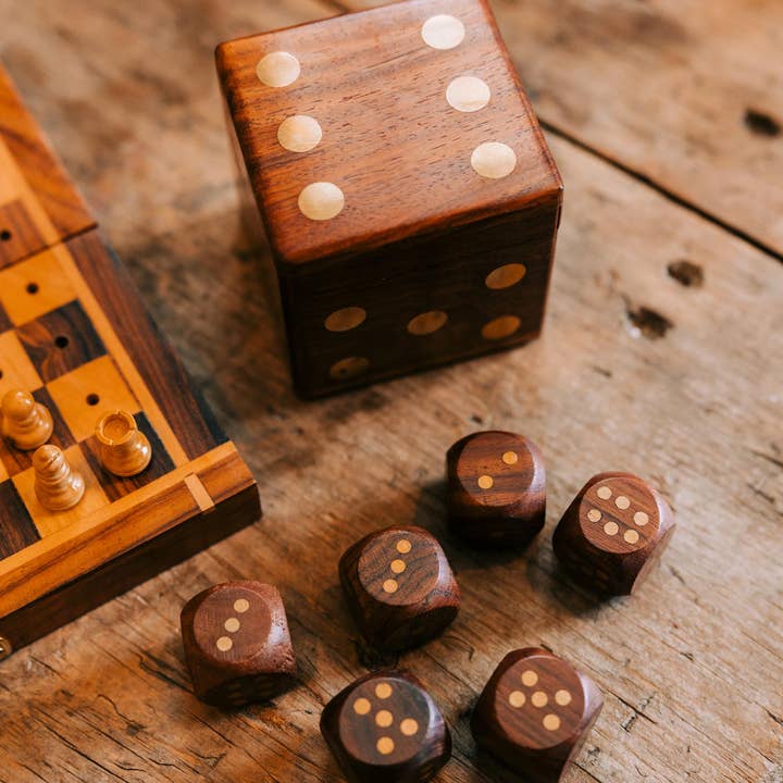 Ten Thousand Villages - Wholesale Dice - Dice Box *