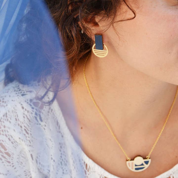 Pithy - Wholesale Stud/Post Earrings - Mare Bar Studs14