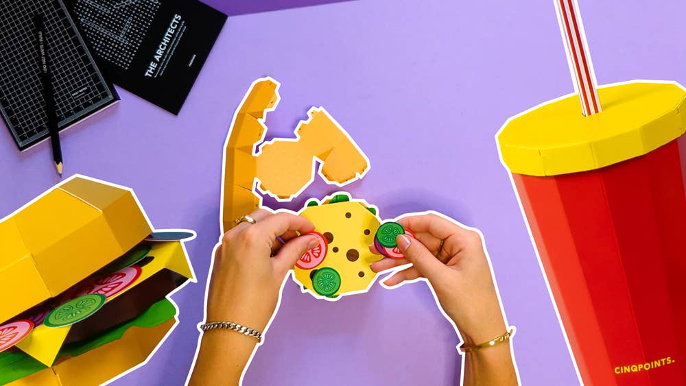 Cinqpoints - Wholesale DIY craft kit - Christmas Gift Holiday Diy and Crafts - Burger2