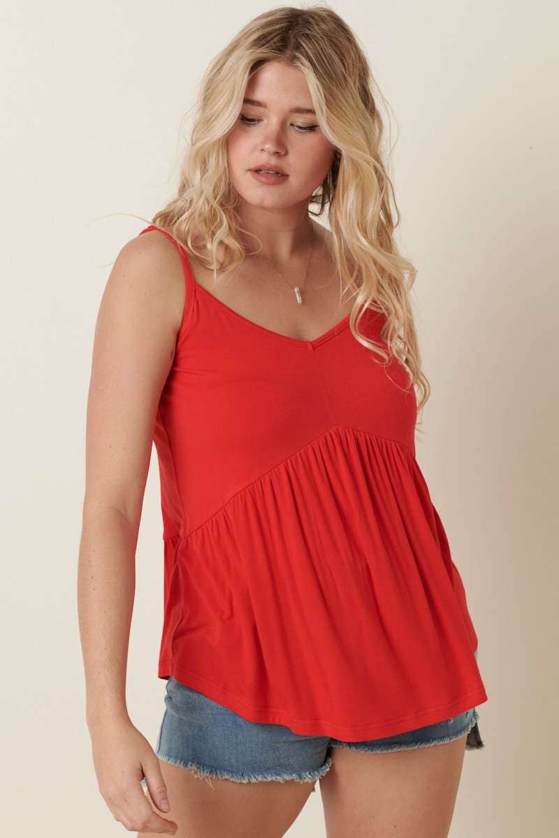 mittoshop - Wholesale Tank Top - Women's - BABYDOLL KNIT TANK TOP12