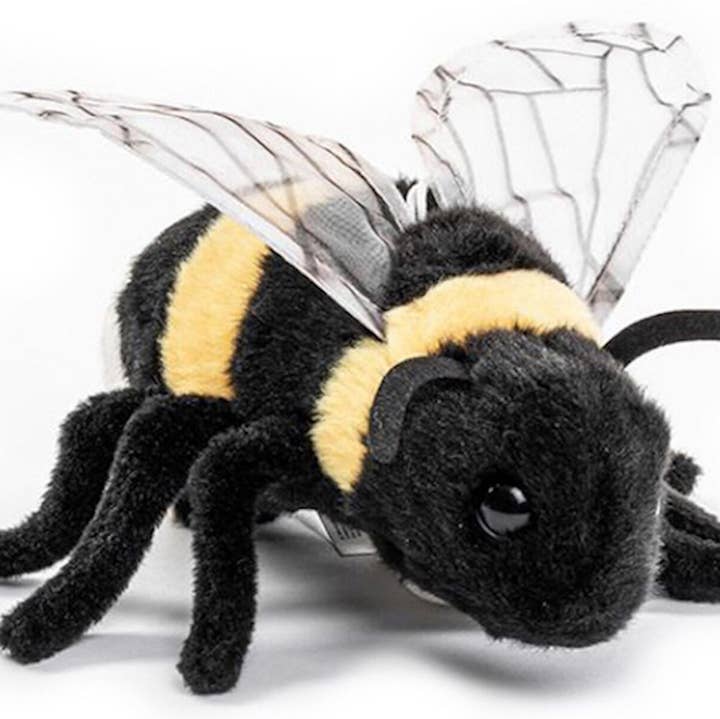 Uni Toys - Wholesale Stuffed/Plush Toy - Kids & Baby - Bumblebee - 16 cm (length) - cuddly/plush toy