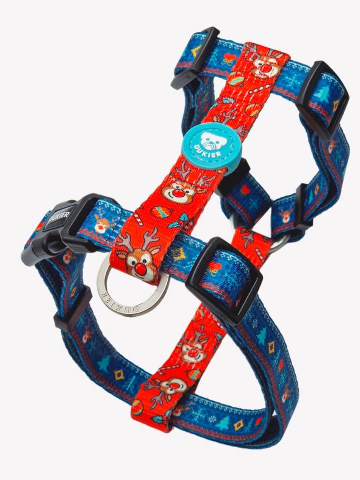 CLASSIC DOG HARNESS XMAS JUMPER for wholesale by Dukier