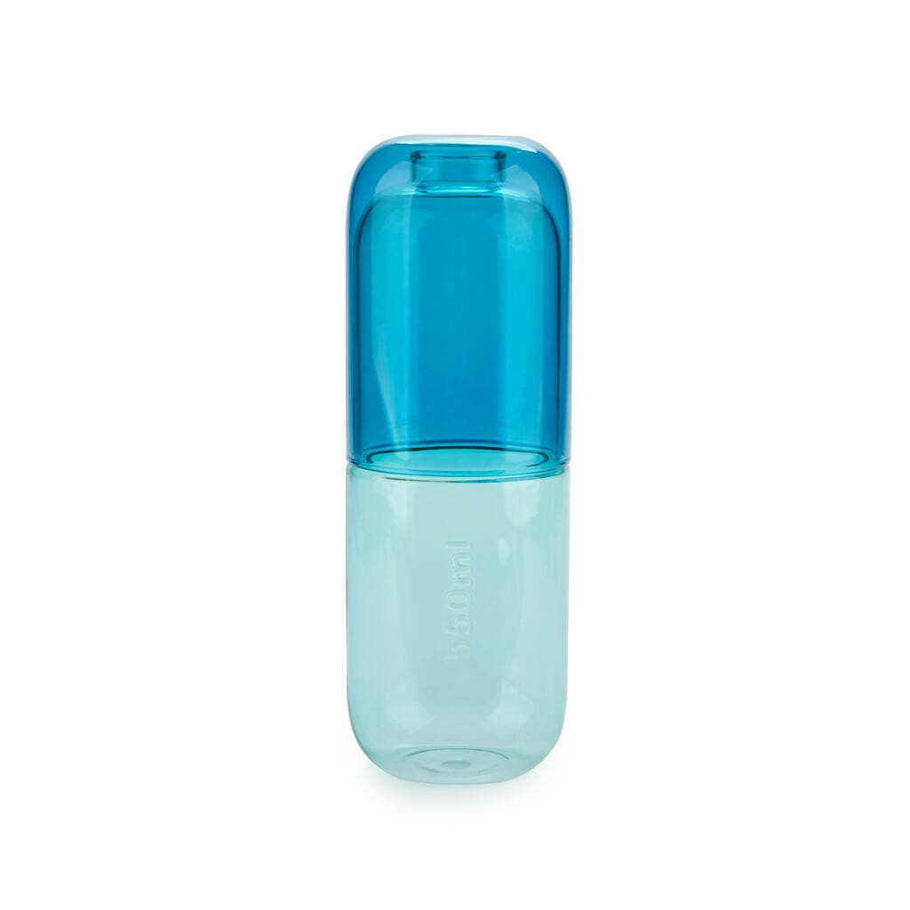 Balvi - Wholesale Water Bottle - Botella & Vaso, Water Pill, 550 ml, blue0