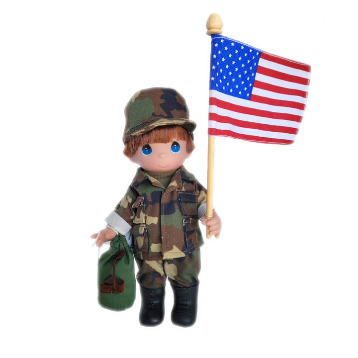 Army Boy - 9” Doll for wholesale by The Doll Maker LLC