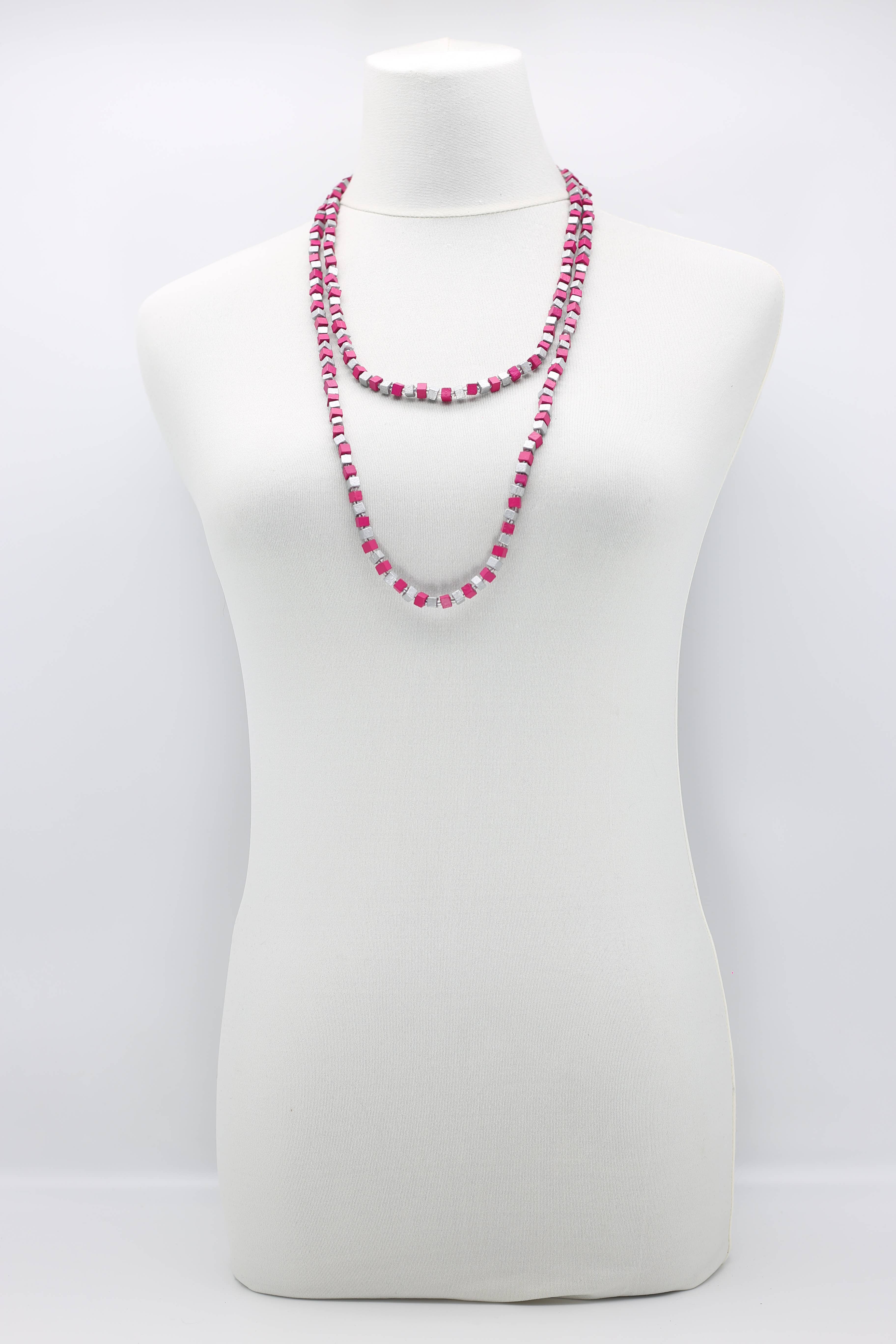 Jianhui London – Engroshandel Perlehalskæde – Den næste Pashmina halskæde Træperler - Mosaic Art35