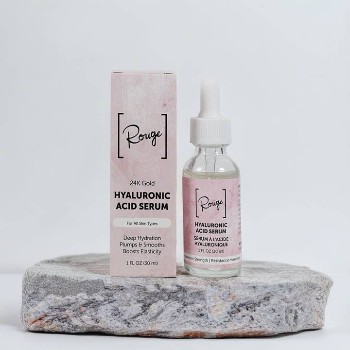 ROUGE HYALURONIC ACID SERUM, 30ML, Proudly Canadian for wholesale by ROUGE BRANDS