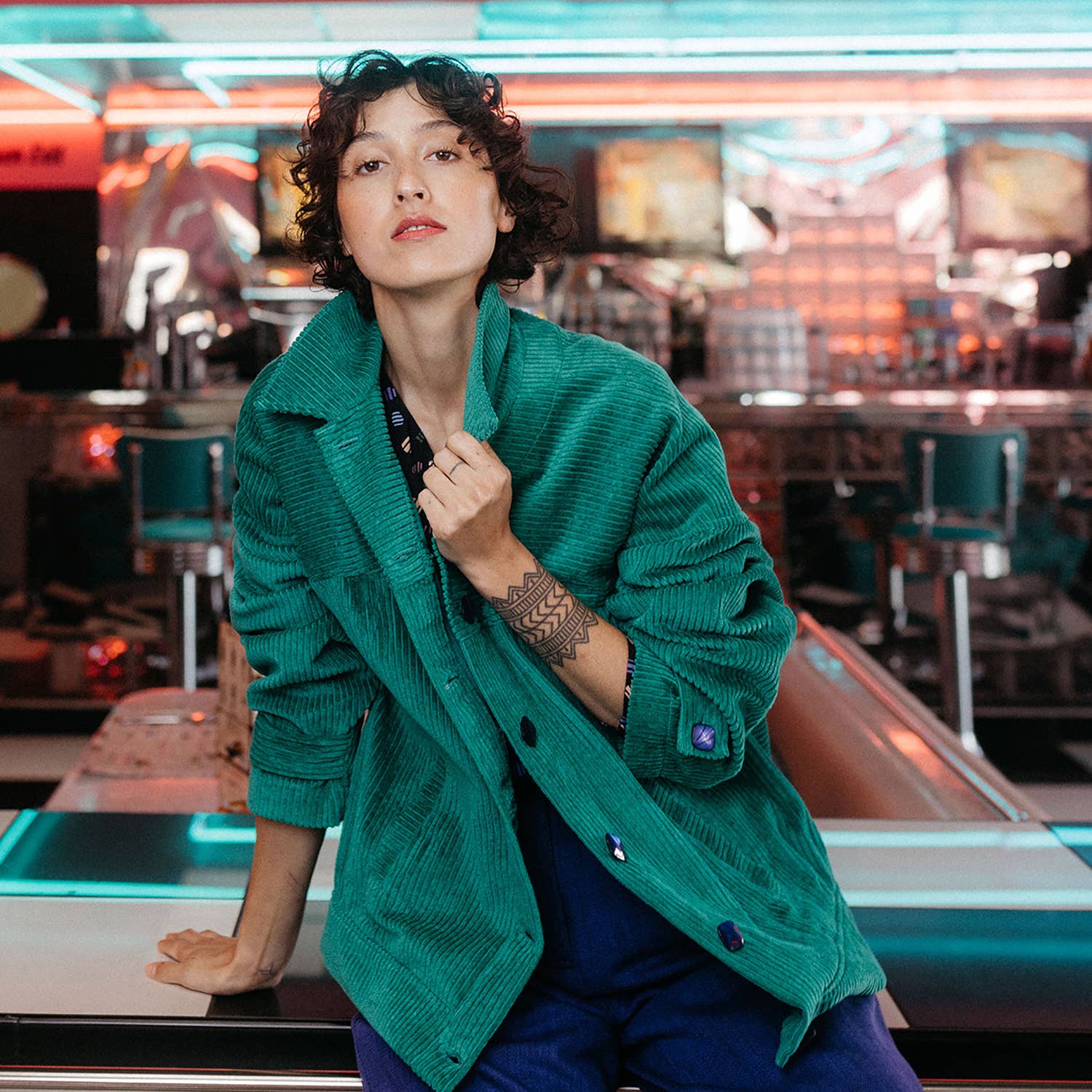 COUSETTE - Wholesale Button Down Shirt - Women's - Sewing pattern - Rockette jacket1