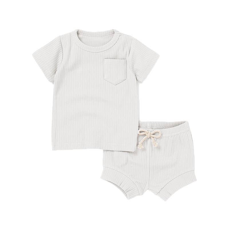 Boho + Babe - Wholesale Top & Short Set - Baby - Ribbed Summer Set10