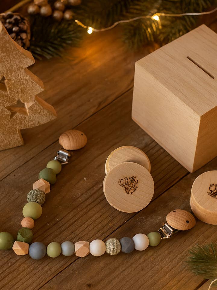 Set regalo in legno - personalizzato e fatto a mano per la vendita all'ingrosso da parte di Wunderquelle Emmental