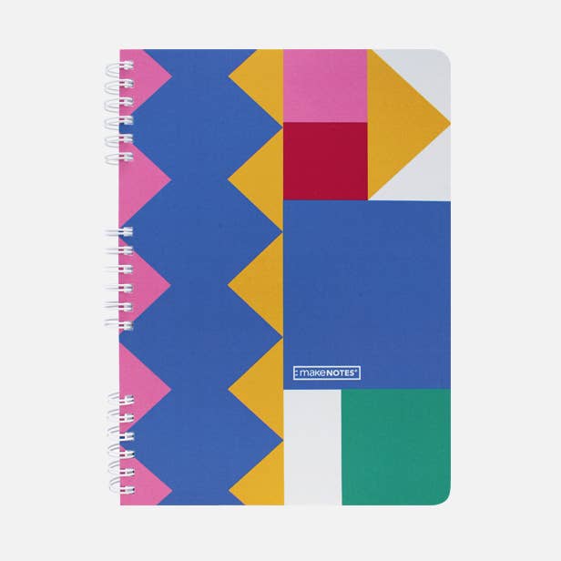 MAKENOTES - Wholesale Notebook - A5 spiral notebook 80 sheets BLOC COLOR0