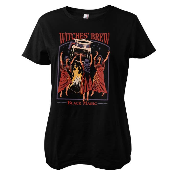 Witches Brew Black Magic Girly Tee for wholesale by Hybris Production AB