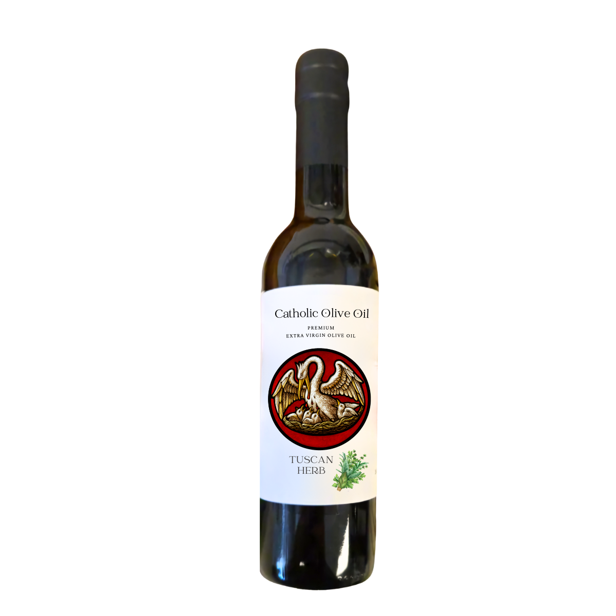 Catholic Olive OIl - Wholesale Olive Oil - Mother Pelican Tuscan Herb Olive Oil1