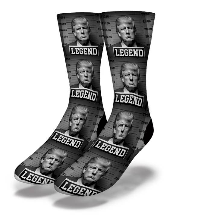 La leyenda de Trump Mugshot para venta al por mayor de Savvy Sox