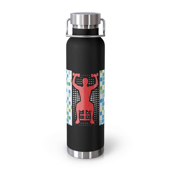 RC'nSONS - Wholesale Water Bottle - Fitness Water Bottle, 22oz Copper Vacuum Insulated - Stay Hydrated During Workouts