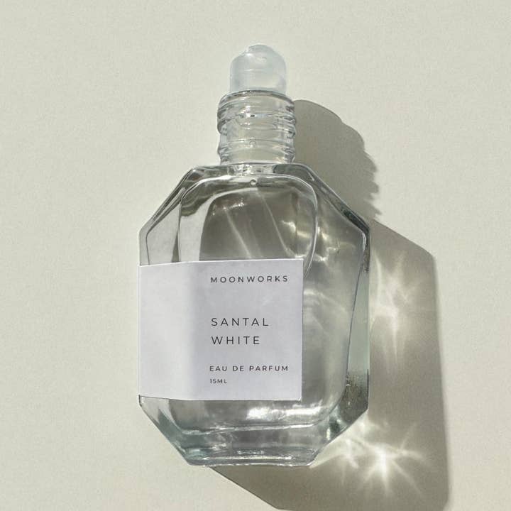 Santal White | Perfume Roll on Eau De Parfum 15 ml for wholesale by Moon Works
