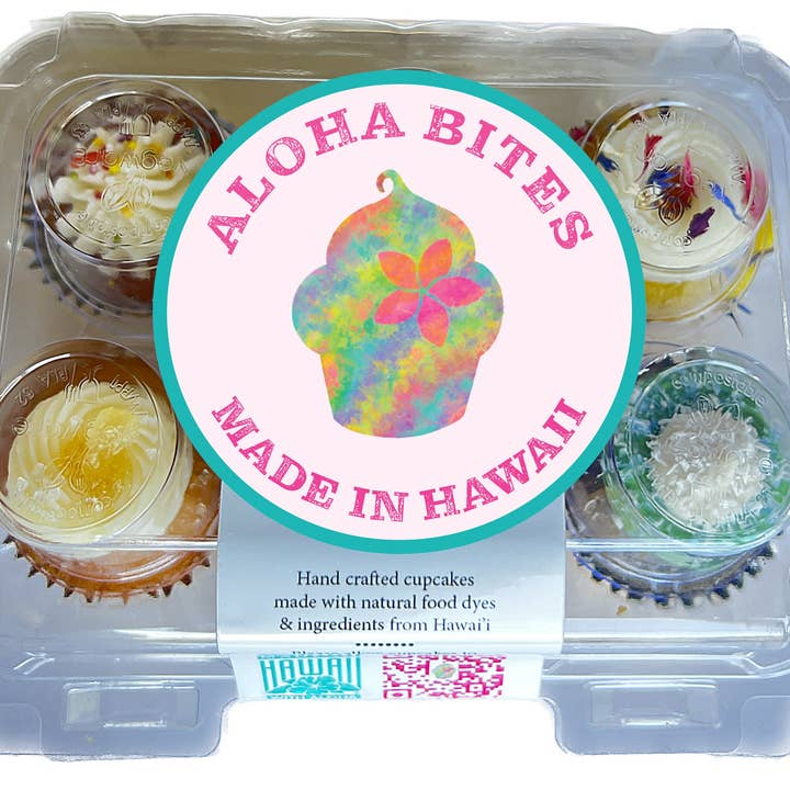 Aloha Bites - Wholesale Cupcake - Cupcakes - Signature Hawaiian Mini 1