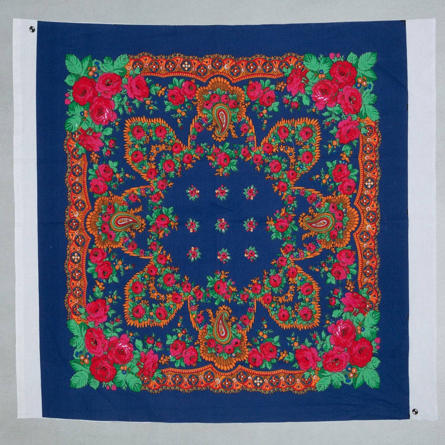 Folclore Crafts - Wholesale Scarf - Women's - Portuguese folk cotton fabric for shawls6