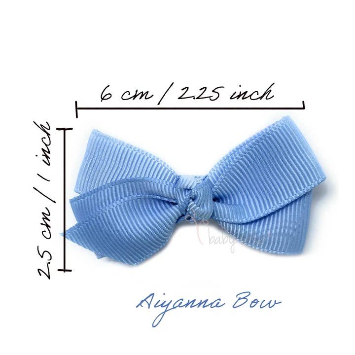 Baby Wisp - Wholesale Hair Bow - Kids - Girls Boutique Ribbon Hair Bows Knotted Bows Hair Clips2
