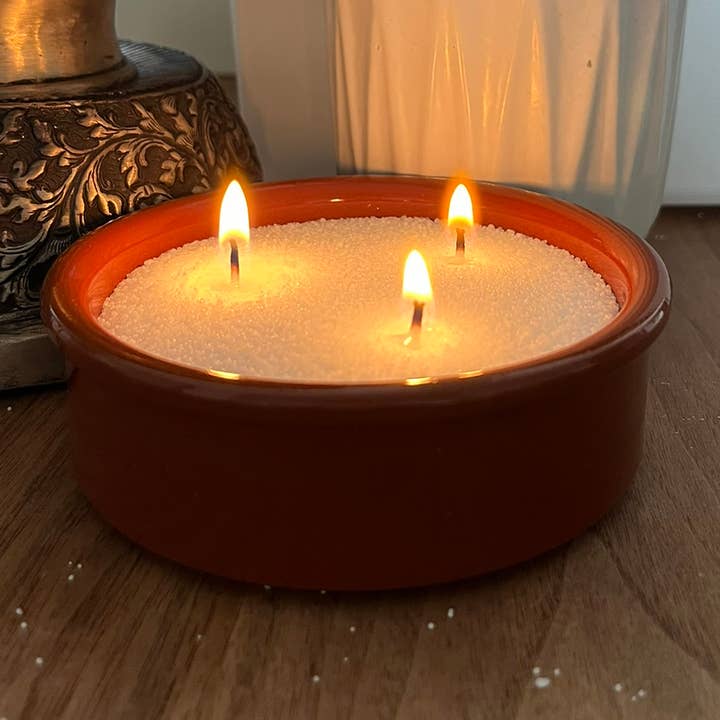 VIE - Wholesale Jar/filled candle - Vie Candle Snow, 175g, 10 Candle Wicks5