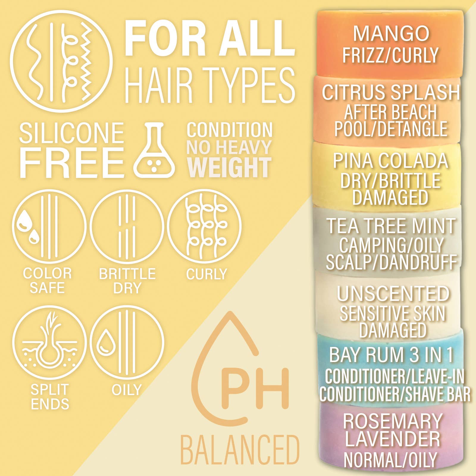 Luxiny Products - Luxurious Bath and Body – wholesale Hair conditioner – Conditioner Bar | Pina Colada | Hydrate | Rice Protein4