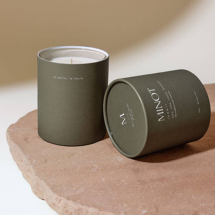 Minot - Wholesale Jar/Filled Candle - Summit - Luxury Non-toxic Soy Candle, 12 oz.1