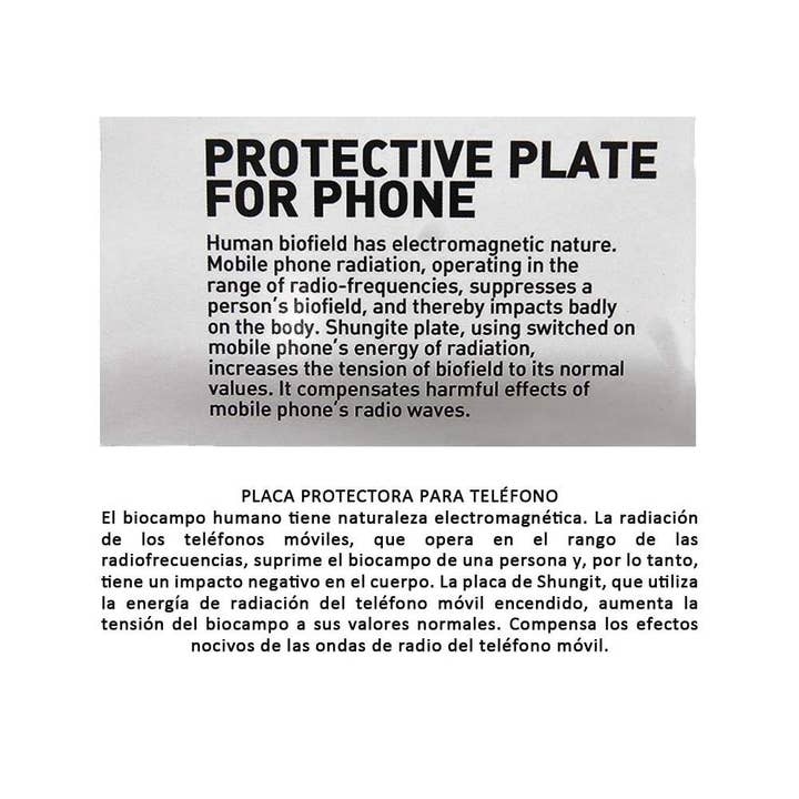 Vives de la Cortada S.L - Wholesale Spiritual Stone/Crystal - Shungite Adhesive Circular Plate1