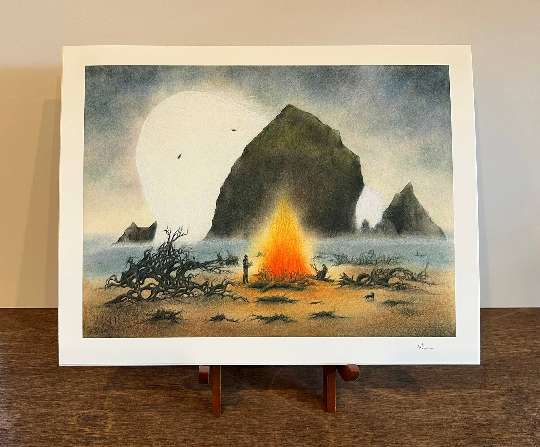 Obsolete World - Wholesale Art Print - "The Gathering Stillness" Art Print   1