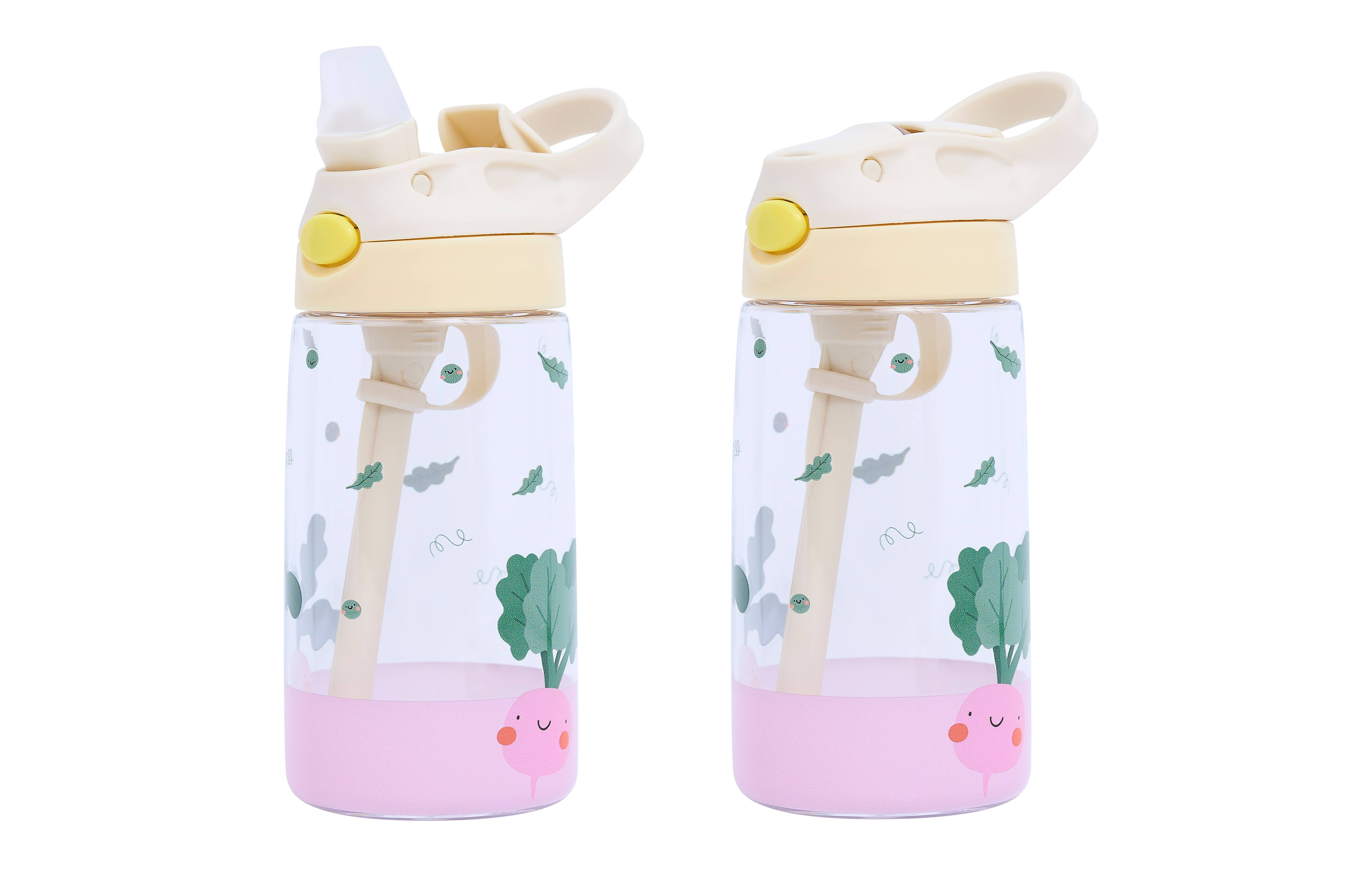 the cotton cloud - Vente Bouteilles d'eau - Gourde pour enfants Tritan 480 ml avec chatons « Meowtiful Cats »6