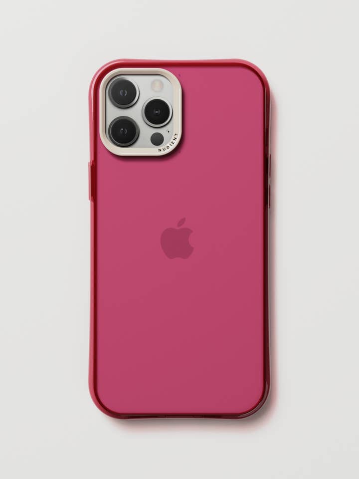 Form iPhone 12 Pro Max - (Clear) Pink for wholesale by NUDIENT