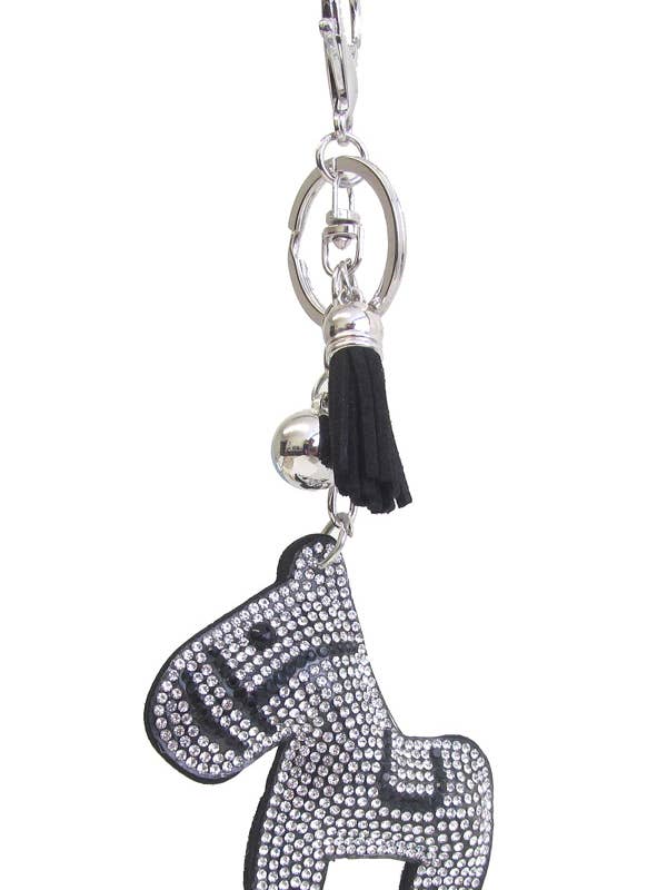 LLAVE ACOLCHADA GRANDE DE CRISTAL (U649) para venta al por mayor de Jewelry Max