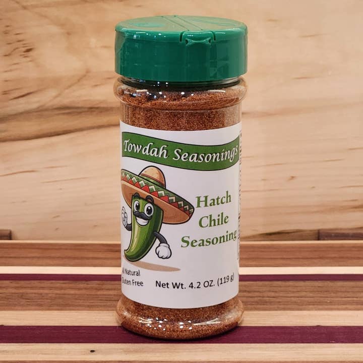 Assaisonnement au piment Hatch pour la vente par Towdah Foods, Inc.