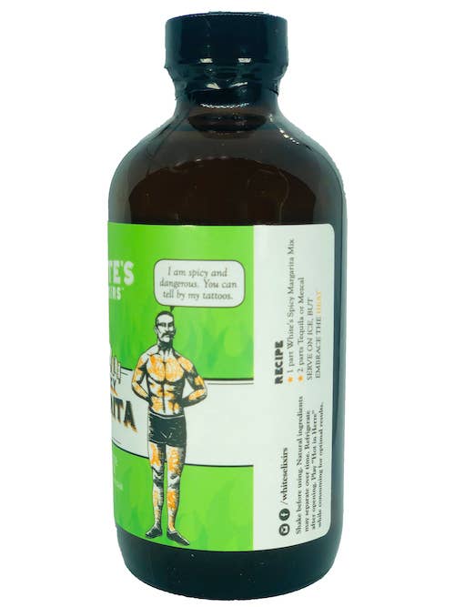 White's Elixirs – Engroshandel Cocktailmix/sirup – Hvid Elixirs Krydret Margarita Cocktail Mix8