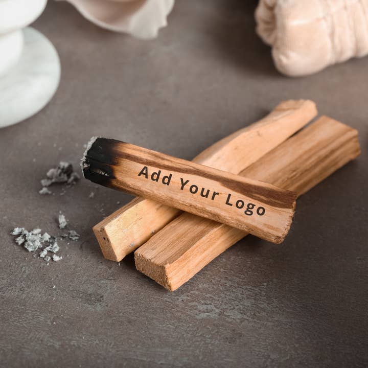 The Retrograde Shop - Wholesale Smudge stick - Customized Engraved Palo Santo / Holy Wood3