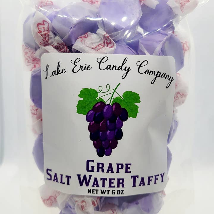 Lake Erie Candy Company - Wholesale Taffy - Grape Salt Water Taffy