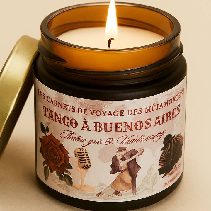 Candela Tango a Buenos Aires Taccuini di viaggio per la vendita all'ingrosso da parte di Les Métamor'Fées