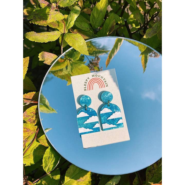 Sleepy Mountain - Wholesale Dangle Earrings - Cloud Arch Dangle Earrings4