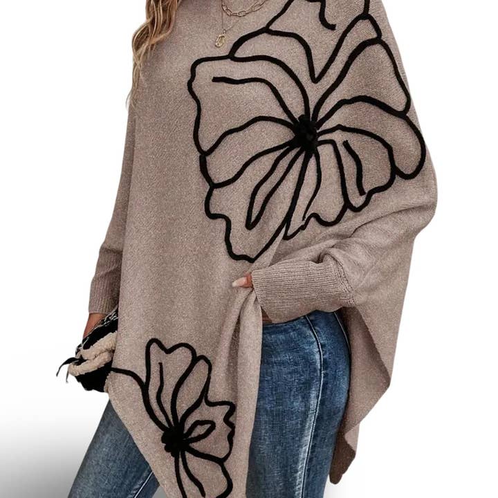 Patrón de poncho para venta al por mayor de Mj shoes