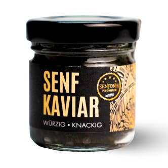 Mustard Caviar Mini Jar for wholesale by Altenburger Senf & Feinkost GmbH & Co. KG