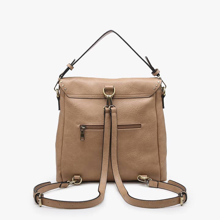 Jen & Co. - Wholesale Backpack - Women's - M2000 Indigo Backpack w/ Studded Details9