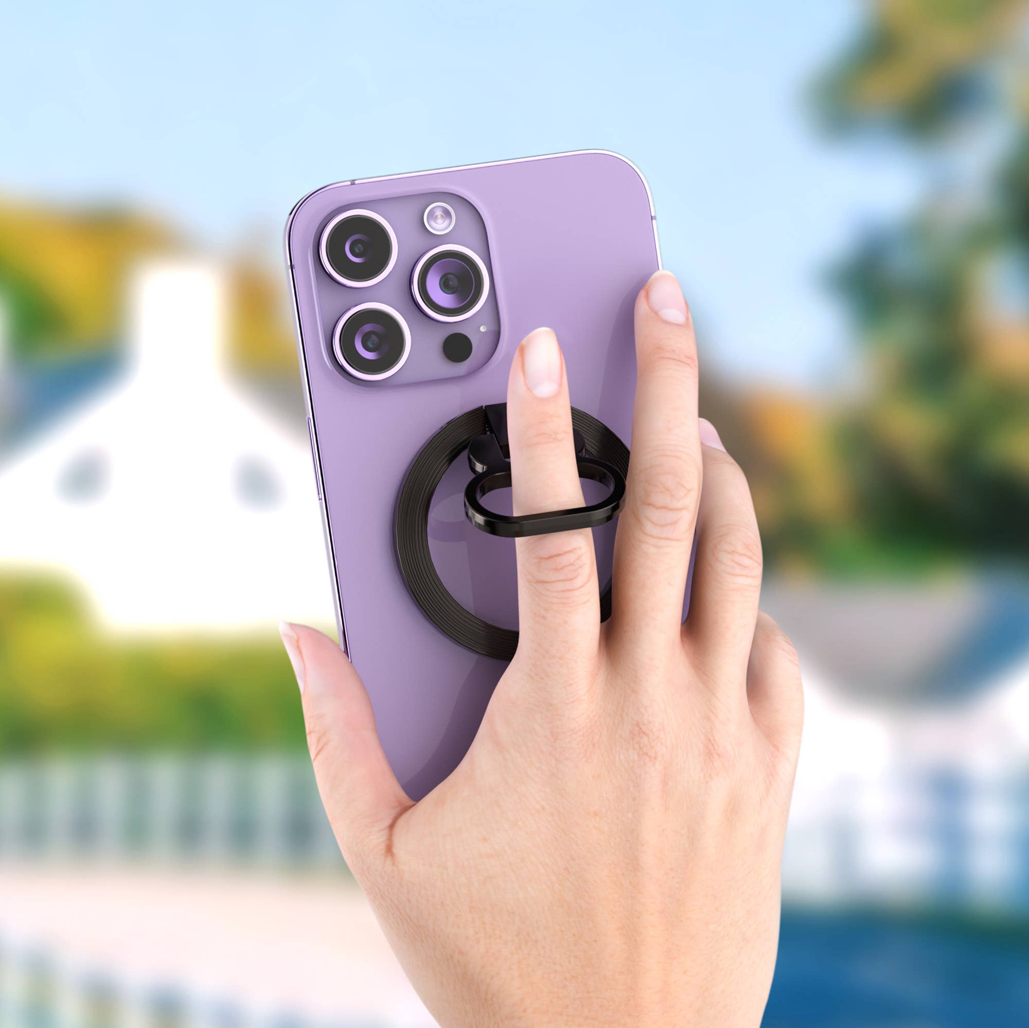 LAX Gadgets - Wholesale Phone/Tablet Stand - MagSafe Compatible Phone Ring Stands Retail Pack14