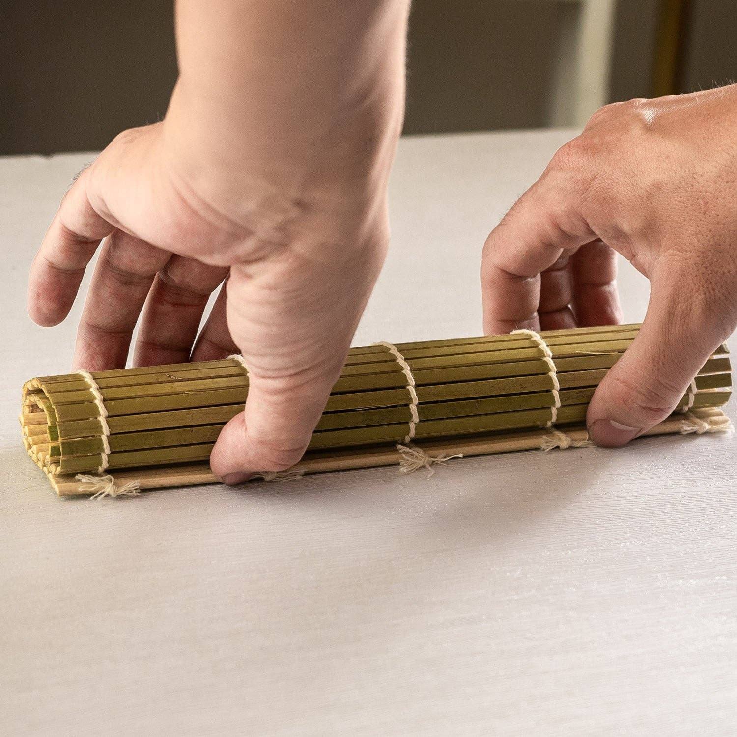 Urban Tokyo – Ferramenta/gadget de cozinha por atacado – Tapete de Sushi Quadrado de Bambu de 9,5" com Pele (10/200)4