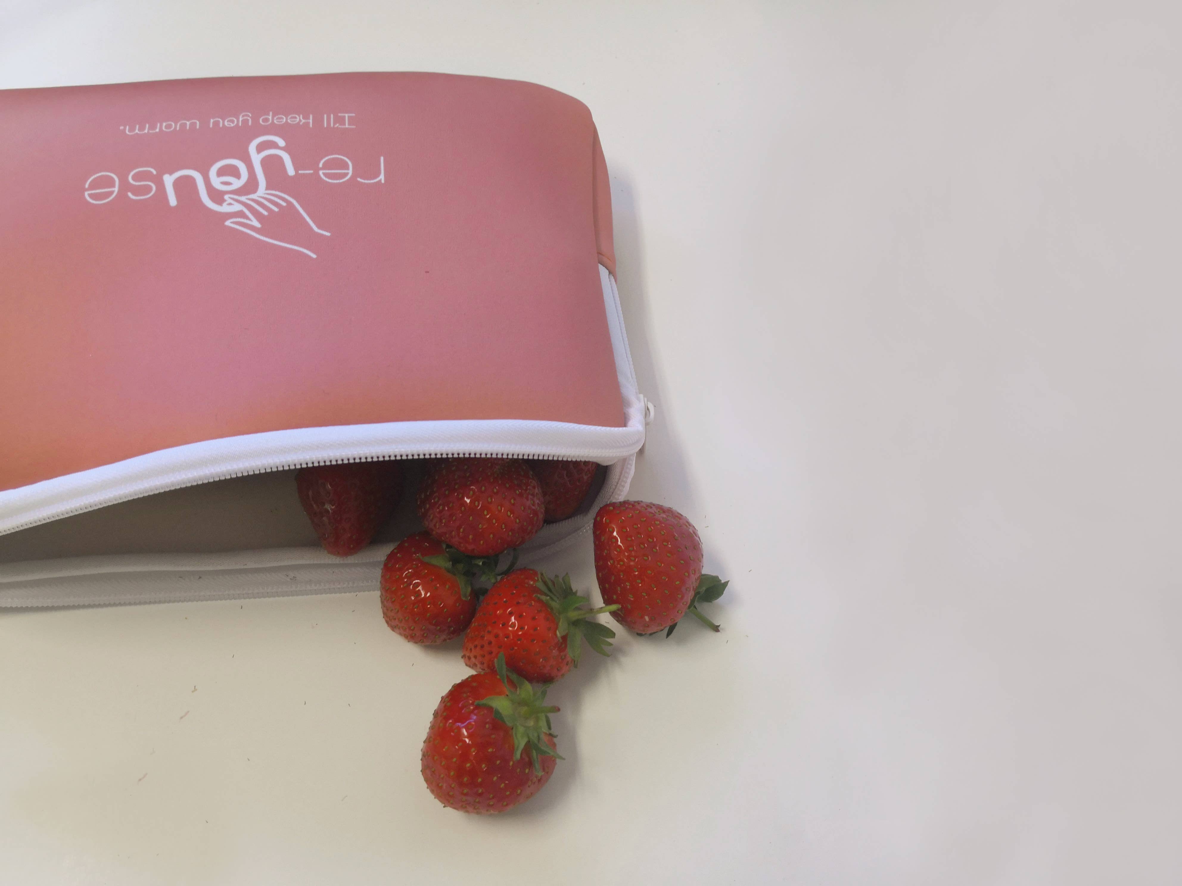 re-YOUse - Vente Sac/boîte repas - Sac à déjeuner fraise2