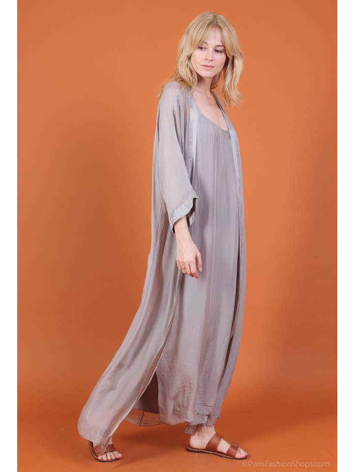 Shyloh - Wholesale Jacket - Women's - Long silk jacket 1341224