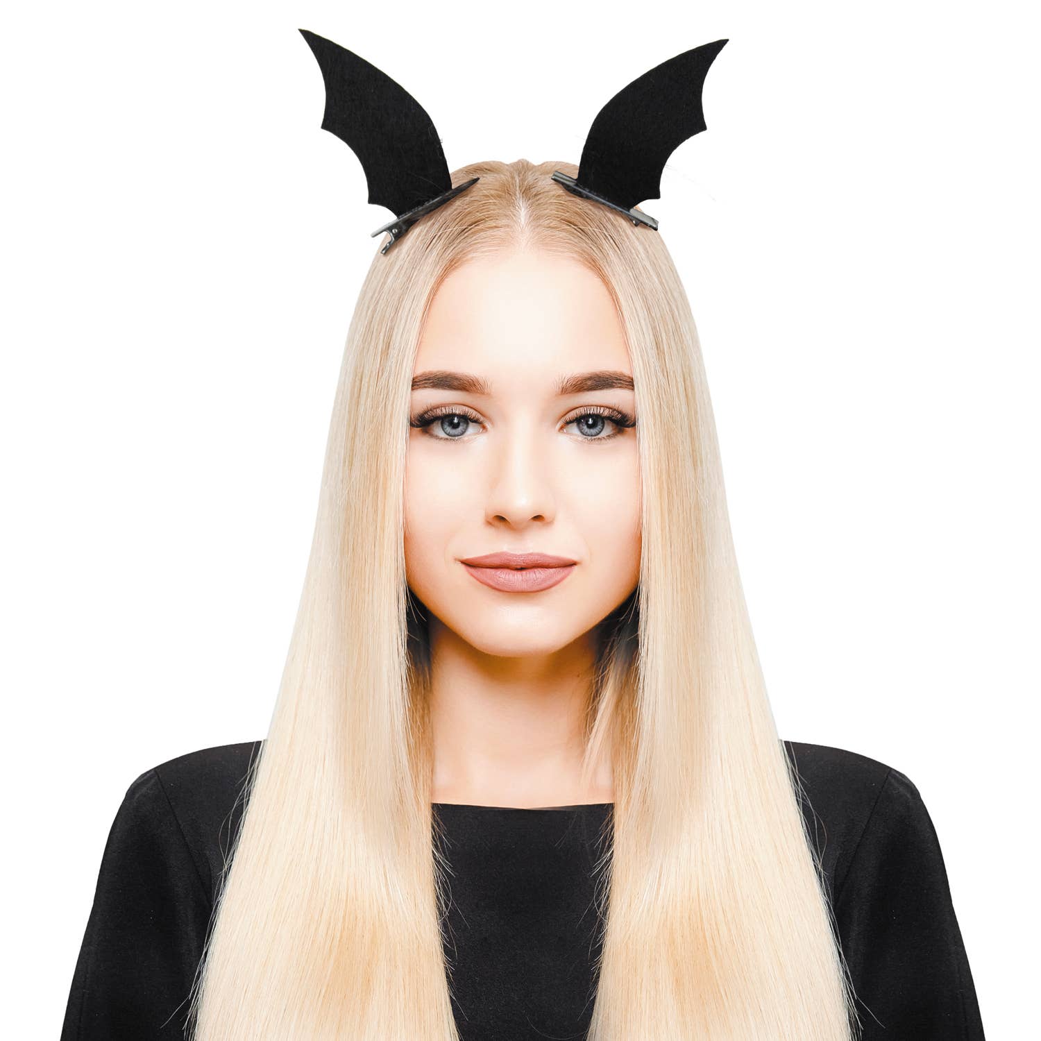 Party Pro - Vendita all'ingrosso Costume di carnevale - Unisex - Mollette per capelli a forma di pipistrello0