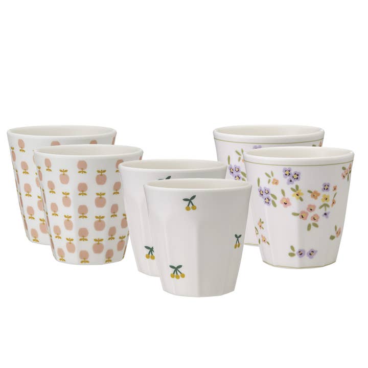 EA711AS Set of 6 tumblers ÉMILE & IDA for wholesale by Petit Jour Paris